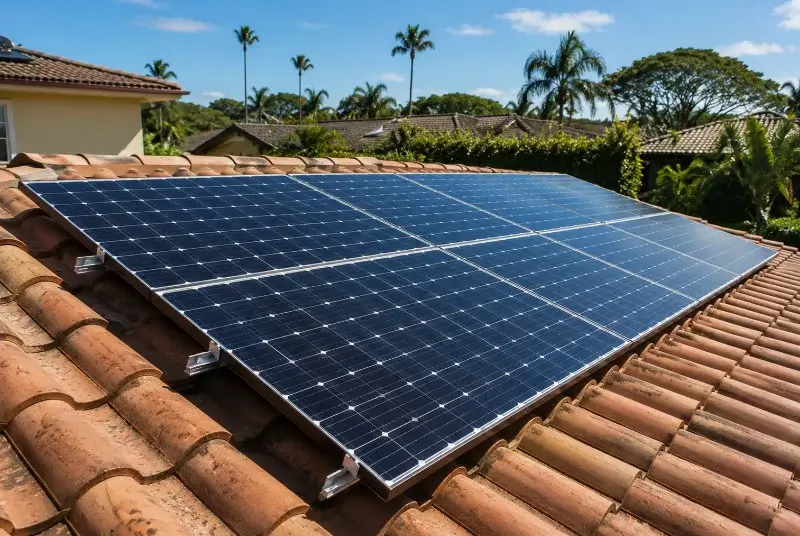 Installation de panneaux solaires à Maransin